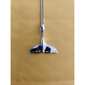 🔥 Blue Ocean Whale Tail Dolphin Tail Necklace 🔥